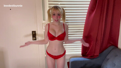 lewdestbunnie - strip searched schoolgirl saved by bj - ManyVids - cosplay - teen - blonde - dirty talk - virtualsex - pov