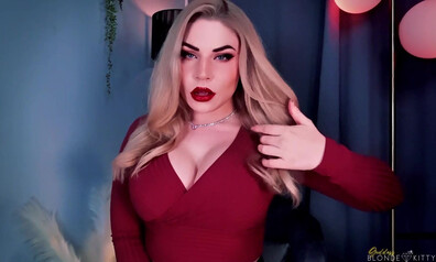 Goddess Blonde Kitty - Step Mommy's Lip Loser - ManyVids - blonde - stepmother - milf - femdom - solo - dirty talk - big tits - fetish - virtualsex