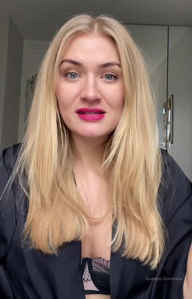 Goddess Dommelia - Thank You The Subscribers Who Stayed With Me Through This Period Of Craziness And - ManyVids - blonde - milf - big tits - femdom - fetish - dirty talk - pov