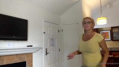 thenikkisexx - Some outtakes of something I was setting up... but - ManyVids - blonde - big tits - fake tits - pov - dirty talk - milf