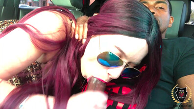 Capri Vegas - Broke Down Car Public Blow - RomeMajor - RomeMajor - public - big dick - bbc - blowjob - interracial - outdoor