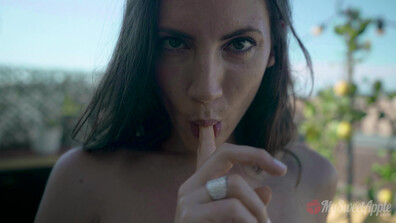 MySweetApple - Cake Sitting and Masturbating - ManyVids - teen - natural tits - pov - blowjob - big dick - masturbation
