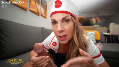 Scott Trainor - Step Mom Gets Fired AGAIN - Kymber Leigh - XVideosRed - stepmother - pov - blowjob - deepthroat - big dick - hardcore