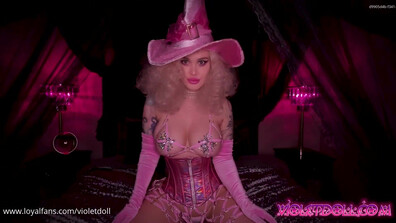 Violet Doll - Bewitched - ManyVids - femdom - devot - fetish - dirty talk - pov - big tits - tattoo - solo