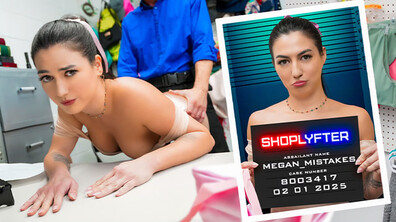 Megan Mistakes - Case No. 8003417 - The Slutty Ballet Dancer - Shoplyfter - Shoplyfter - hairy pussy - natural tits - small tits - blowjob - black - tits - pussy - office - tattoo