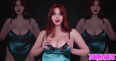 Tsarina Baltic - Sacrifice JOI - ManyVids - jerk off instruction - redhead - milf - dirty talk - big tits - femdom - mind fuck - solo - masturbation