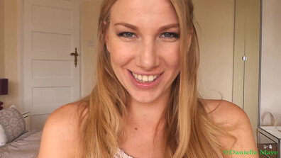 Danielle Maye XXX - Exploring Danis Mouth - ManyVids - blonde - milf - big tits - tattoo - fake tits - dirty talk - pov - virtualsex