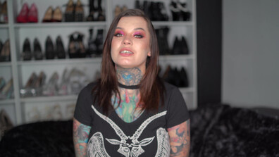 SabienDeMonia - High Heels Haul Video - ManyVids - high heels - redhead - pov - big dick - big tits - big ass - fake tits - tattoo