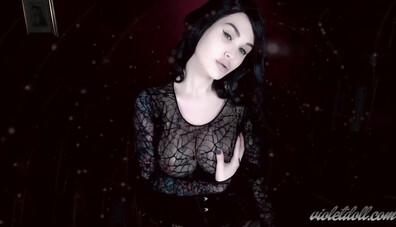 Violet Doll - Give In - ManyVids - femdom - devot - fetish - dirty talk - pov - big tits - tattoo - solo