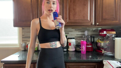 Pink Drip - Bratty Roommate - ManyVids - blonde - teen - pov - dirty talk - virtualsex - small tits - natural tits - creampie