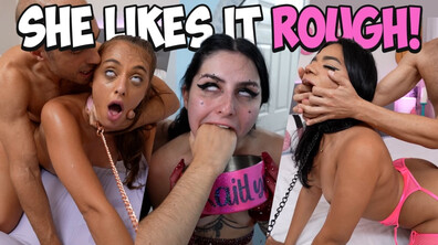 Sluts Like It Rough - SlutInspection - SlutInspection - compilation - hardcore - big dick - big tits - deepthroat - small tits - brunette - blowjob - pov