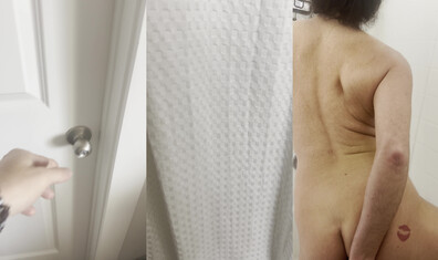 Alex Isadora - Caught Fucking Ass In Shower - OnlyFans - blonde - blowjob - milf - big dick - big tits