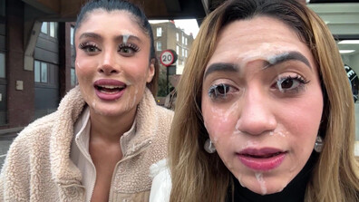 Artemis Carmona - London Cumwalk with Marina Maya - OnlyFans - facial - pov - blowjob - big dick - latina - hardcore - fetish - brunette