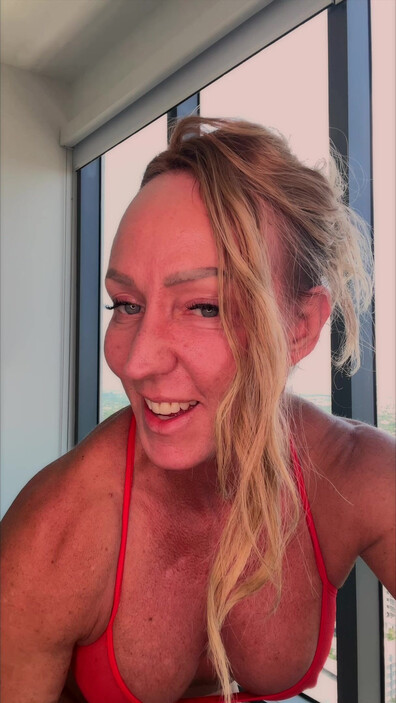 FitwifeJewels - Sheer Bra and Panties plus Dress Try On - ManyVids - milf - blonde - big tits - tattoo - dirty talk - pov - fake tits