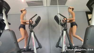 Gina Gerson - Dirty Workout Socks - ManyVids - blonde - pov - small tits