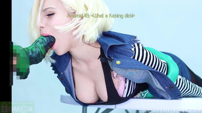 Lana Rain - Android 18 versus The Perfect Warrior - ManyVids - cosplay - big tits - teen - fake tits - pov - dirty talk