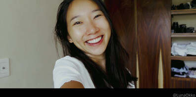 Luna Okko - Chit Chat - OnlyFans - pov - blowjob - asian - teen - big dick - brunette
