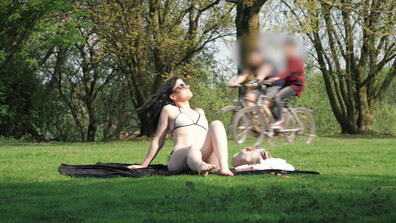 Mandala - Spying On Young Woman Sunbathing - ManyVids - pov - casting - interracial - bbc - big dick - blowjob - deepthroat