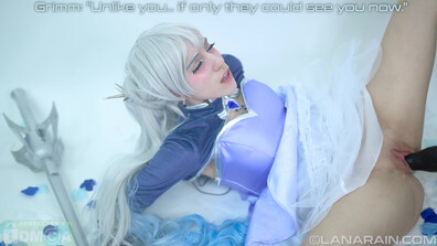 Lana Rain - Weiss Learns The Cold Hard Truth - ManyVids - pov - blonde - teen - big tits - virtualsex - cosplay - dirty talk
