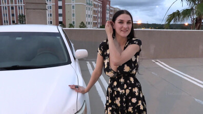 TheGorillaGrip - meeting a fan, parking garage 4k - ManyVids - teen - pov - natural tits - blowjob - big dick - college - facial