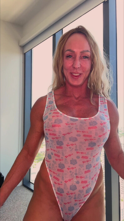FitwifeJewels - Want to see me try on some different sexy swimsuits - ManyVids - milf - blonde - big tits - tattoo - dirty talk - pov - fake tits