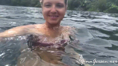 Gina Gerson - Adventure Day - ManyVids - blonde - pov - small tits