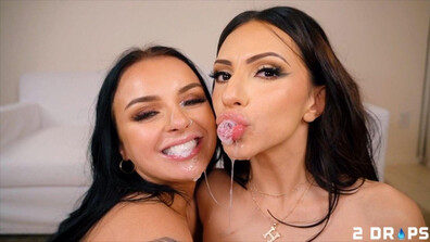 Hime Marie & Payton Preslee - 2 Girls 2 Drops - 2Drops - 2Drops - pov - fetish - big dick - piss - blowjob - facial - gagging - threesome - feet