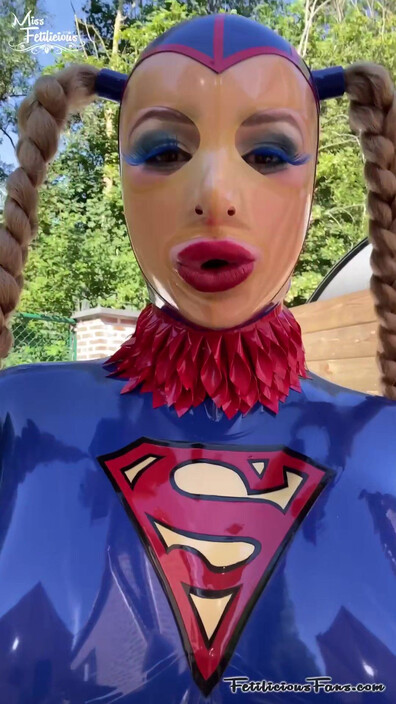Miss Fetilicious - Supergirl - ManyVids - fetish - hardcore - milf - big tits - latex - pov - femdom - high heels - virtualsex