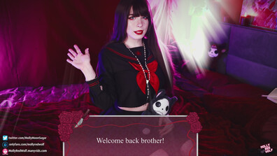 MollyRedWolf - Yandere Novel - Cosplay - ManyVids - teen - dirty talk - natural tits - pov