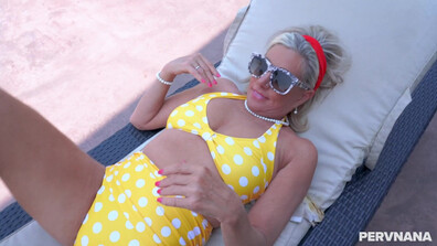 Payton Hall - Becoming A Man - PervNana - PervNana - blonde - milf - blowjob - pov