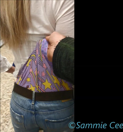 Sammie Cee - Sammie Cee Wedgie Fetish Wedgies In A Supermarket - ManyVids - fetish - solo - blonde - milf - dirty talk - pov - virtualsex