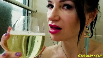 Angie Noir In I Love Your Pee And Cum - OneTwoPee - OneTwoPee - piss - fetish - milf - pov - brunette