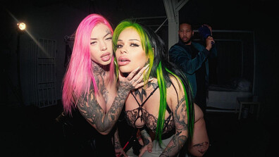 Chantal Danielle, Xwife Karen - THREE THE HARDWAY XXX VOL. 7 - LegendaryX - LegendaryX - bbc - interracial - pov - blowjob - small tits - fake tits - bdsm - tits - tattoo