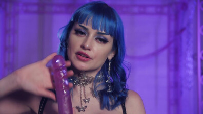 Jewelz Blu - HD Blue Haired Goddess JOI Challenge - ManyVids - jerk off instruction - teen - solo - big tits - masturbation - pussy - dirty talk