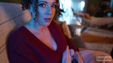 SashaCurves - Step-Son, It's Cold Outside - ManyVids - stepson - stepmother - taboo - pov - creampie - virtualsex - curvy - bbw - big ass