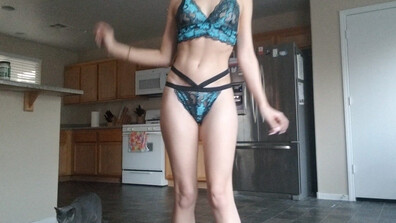 Alex Coal - Strip Tease - Dancing Out Of Your Gift - ManyVids - tease - teen - pov - natural tits - brunette - blowjob