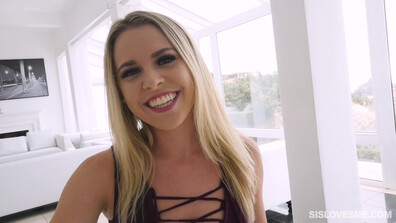 Aubrey Sinclaire - Brothers Birthday Surprise - SisLovesMe - SisLovesMe - stepsister - teen - pov - blowjob - big dick - pussy - stepbrother