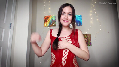 Natashas Bedroom - If You Were A Real Man - IWantClips - ManyVids - femdom - solo - dirty talk - jerk off instruction - fetish - pov - natural tits