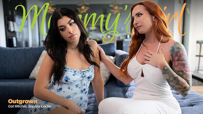 Sophia Locke and Gal Ritchie - Outgrown - MommysGirl - MommysGirl - big tits - hairy pussy - redhead - stepdaughter - brunette - pussy - lesbian - milf - rimming