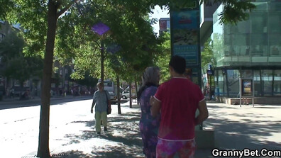 Eva Horackova Granny From The Sunny Street - milf - mature - big ass - blowjob