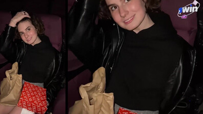 Steamy public lovemaking with a bare hoe in the cinema an exceptional gonzo very fi - handjob - hardcore - rough sex - blowjob - standing - xxx - public sex - cute - teen - extreme public sex