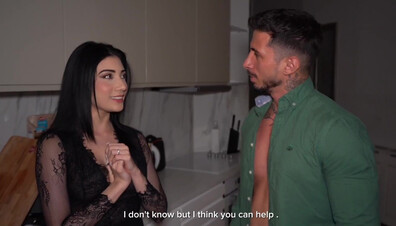 Emily Pink Pissing and Fucking Hard with Neighbor Emily Pink That Ask for Help - pissing