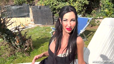 JacquieEtMichelTV – Laura shares her passion for sex with us! - blowjob - stockings - pussy - doggystyle - threesome - cumshots - french - lingerie