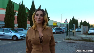 JacquieEtMichelTV – Soraya Is Hungry For New Experiences - blowjob - stockings - pussy - doggystyle - blonde - threesome - cumshots - french - interracial - hardcore