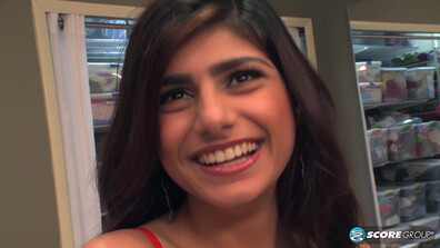 Mia Khalifa She's Lovin' It And Havin' It Her Way 4K! - mia khalifa - arab - lebanese - brunette - big tits - blowjob - anal - hardcore - interracial - black