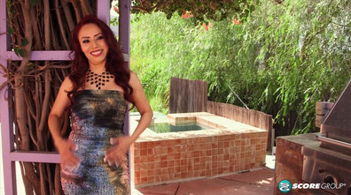 Red Hot Milf Gets Ass Fucked By The Gardner - milf - redhead - cheater - old & young - big tit - latina - blowjob - anal - claudia fox