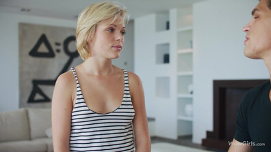 Take My Breath Away - blonde - petite - russian - blowjob