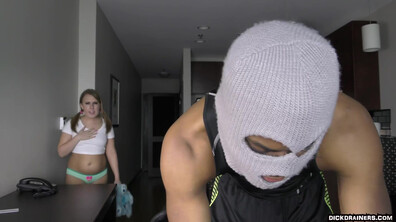 Brooke Bliss Teen Slut Knows How To Make Her Parents Mad - blowjob - interracial - amateur