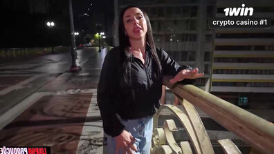 FUCKING LUIZA MARCATO IN SÃO PAULO NIGHT - flashing tits - dogging - outside - verified models - cum on pussy - cumshot - public nudity - blowjob - car sex - big boobs