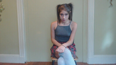 Sasha V Sasha Gets In Trouble - small tits - solo - amateur